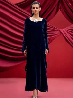 Sleek Velvet Frock