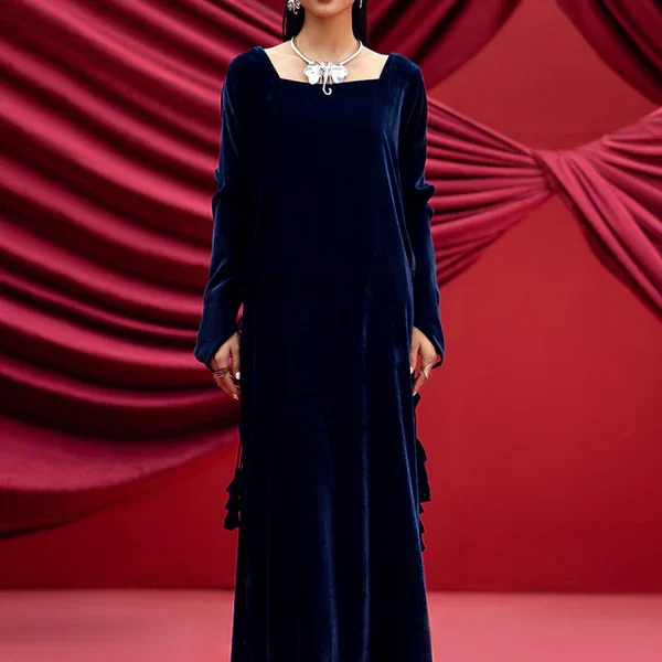 Sleek Velvet Frock