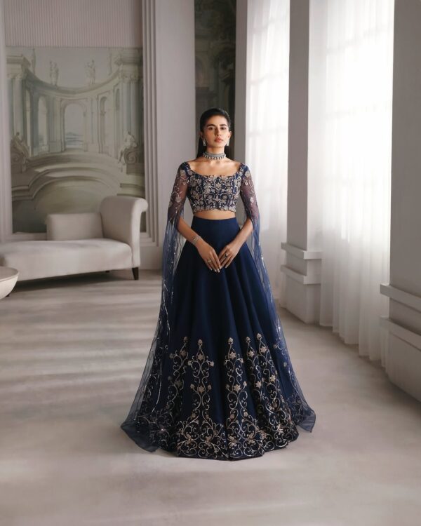 Midnight Majesty Lehenga