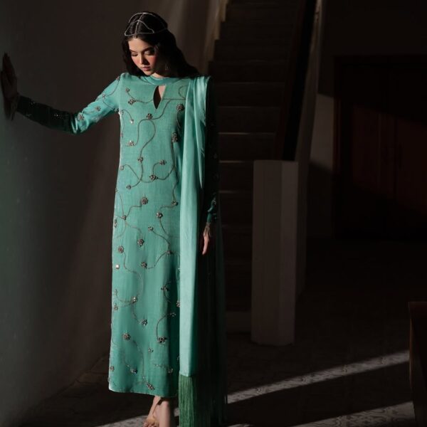 Emerald Grace Straight Suit