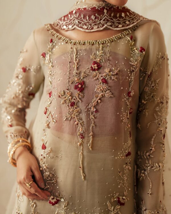 Regal Blossom Sharara Set
