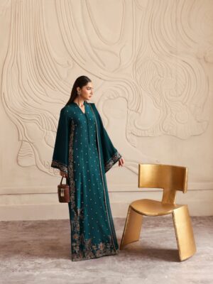 Emerald Elegance Kaftan
