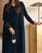 Midnight Elegance Kurta Set