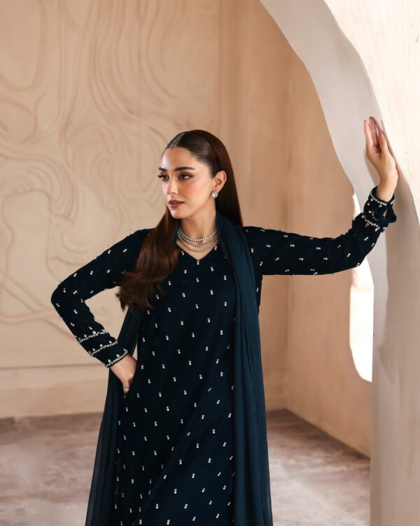 Midnight Elegance Kurta Set