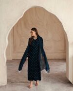 Midnight Elegance Kurta Set